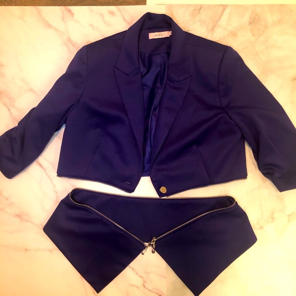 Ricki’s Purple Adjustable Blazer US XL - Picture 4 of 8